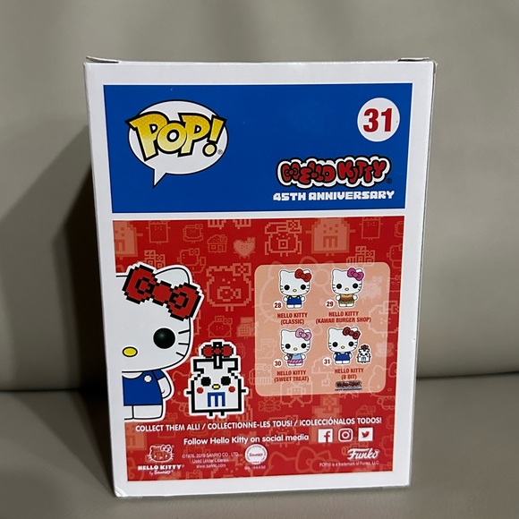 Funko Pop Hello Kitty 8 bit 45th Anniversary 31 - Picture 6 of 6